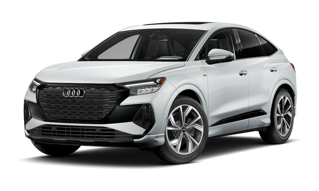 New 2024 Audi Q4 etron SUV 55 Premium Plus Glacier White in Fort
