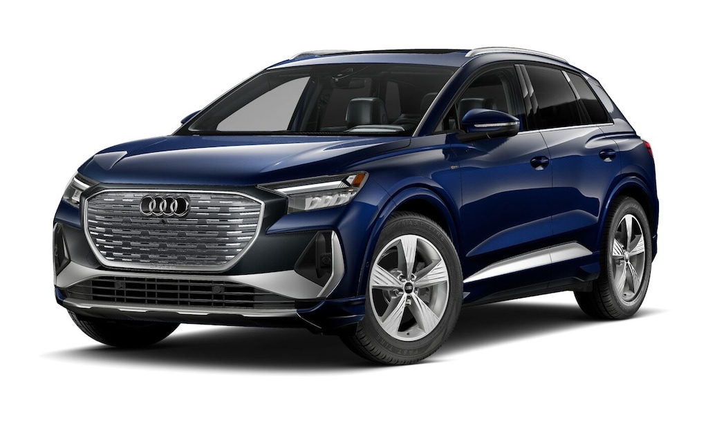 New 2024 Audi Q4 etron SUV 50 Premium Plus Navarra Blue in Fort