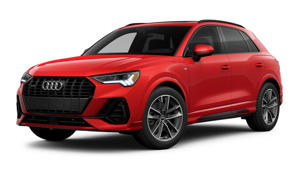 New 2025 Audi Q3 SUV 45 S line Premium Progressive Red For Sale near