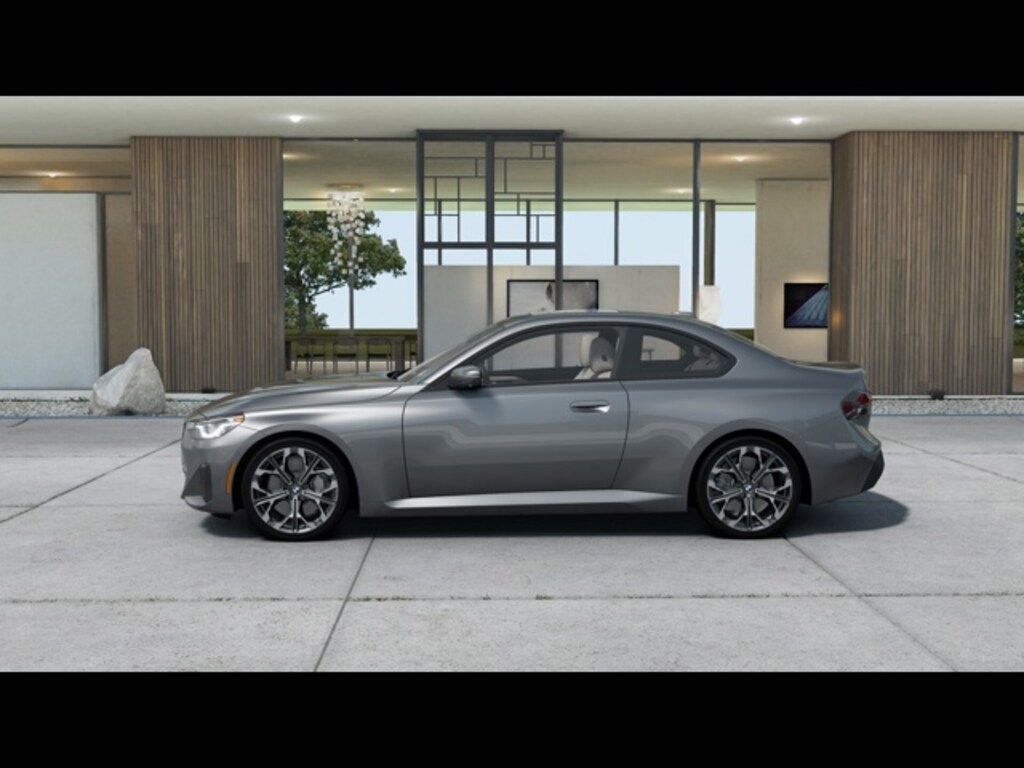 New 2025 BMW 2 Series 230i xDrive Gray Coupe For Sale or Lease in