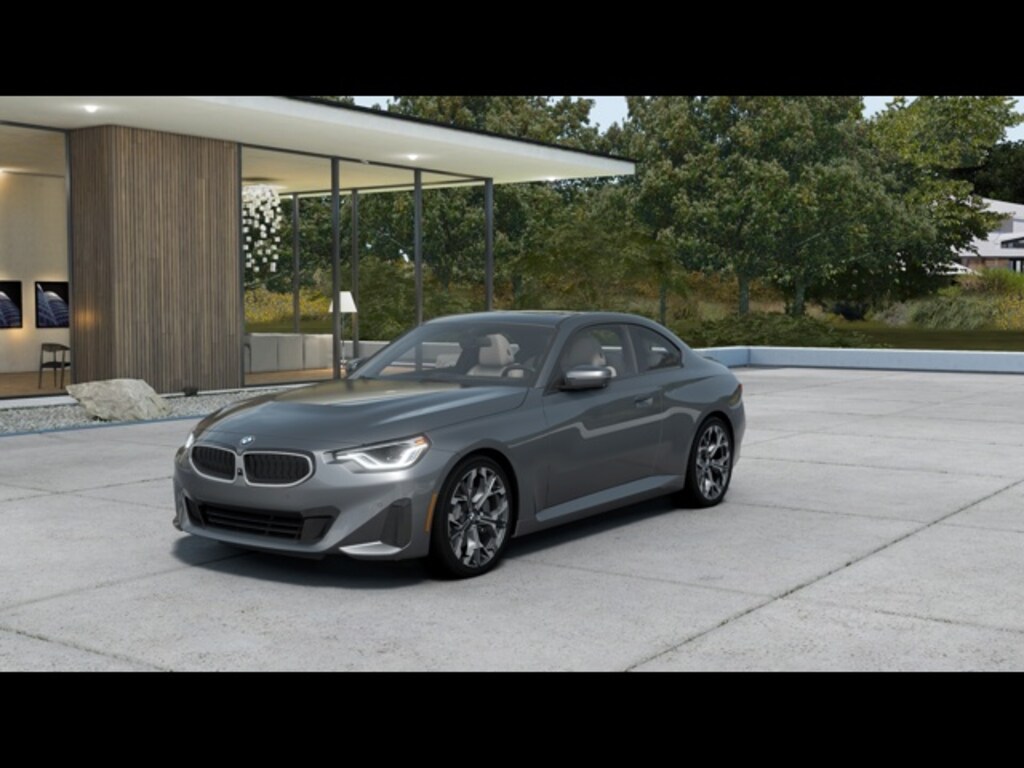 New 2025 BMW 2 Series 230i xDrive Gray Coupe For Sale or Lease in