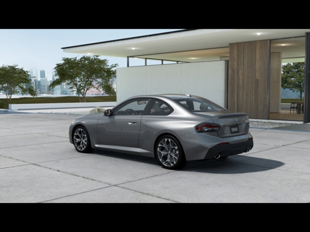 New 2025 BMW 2 Series 230i xDrive Gray Coupe For Sale or Lease in