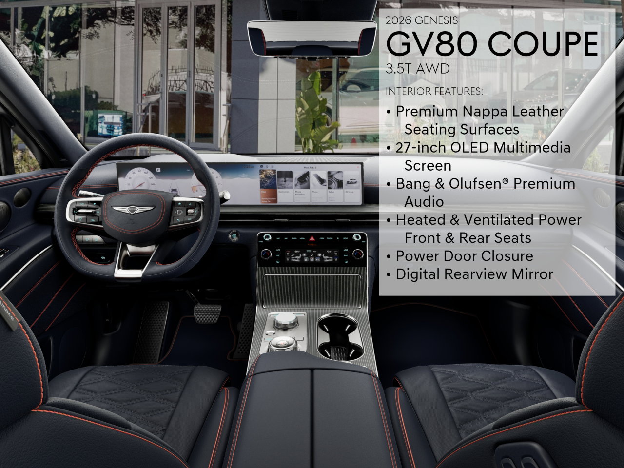 2026 GENESIS GV80 Coupe Base - Photo 76