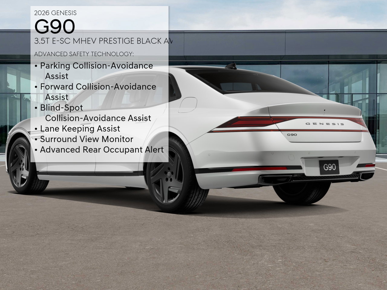 2026 GENESIS G90 Prestige Black - Photo 7