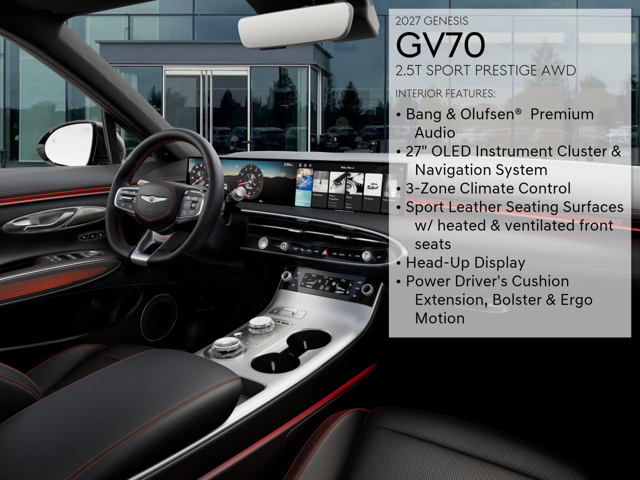 2027 GENESIS GV70 Sport Prestige - Photo 17