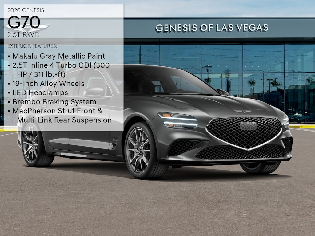 Used 2026 Genesis G70 2.5T RWD Sedan