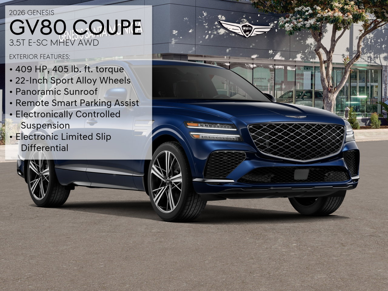 2026 GENESIS GV80 Coupe E-SC - Photo 48