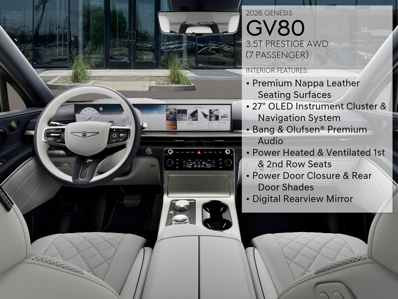 2026 GENESIS GV80 Prestige - Photo 40