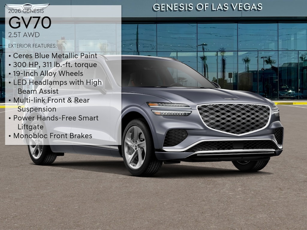 New 2026 Genesis GV70 2.5T SUV