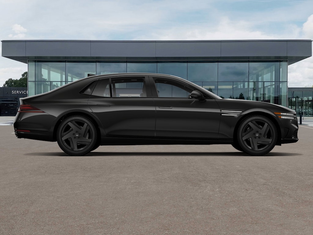 New 2026 Genesis G90 3.5T E-SC Mhev Prestige Black Sedan