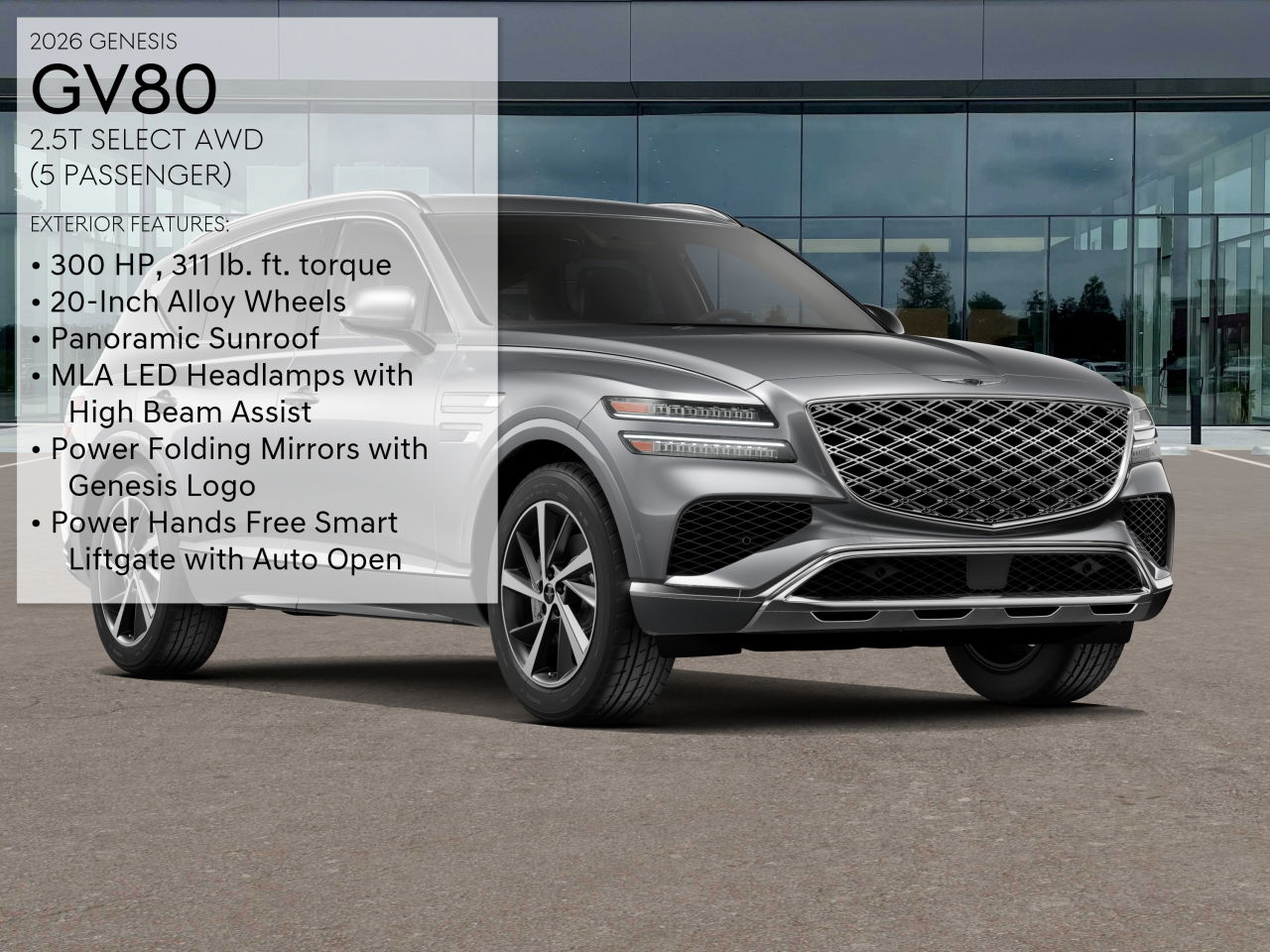 2026 Genesis GV80 2.5T photo 3