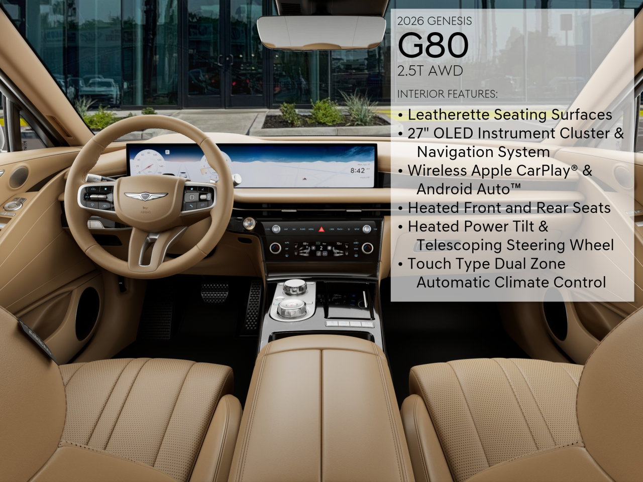 2026 GENESIS G80 Base - Photo 45