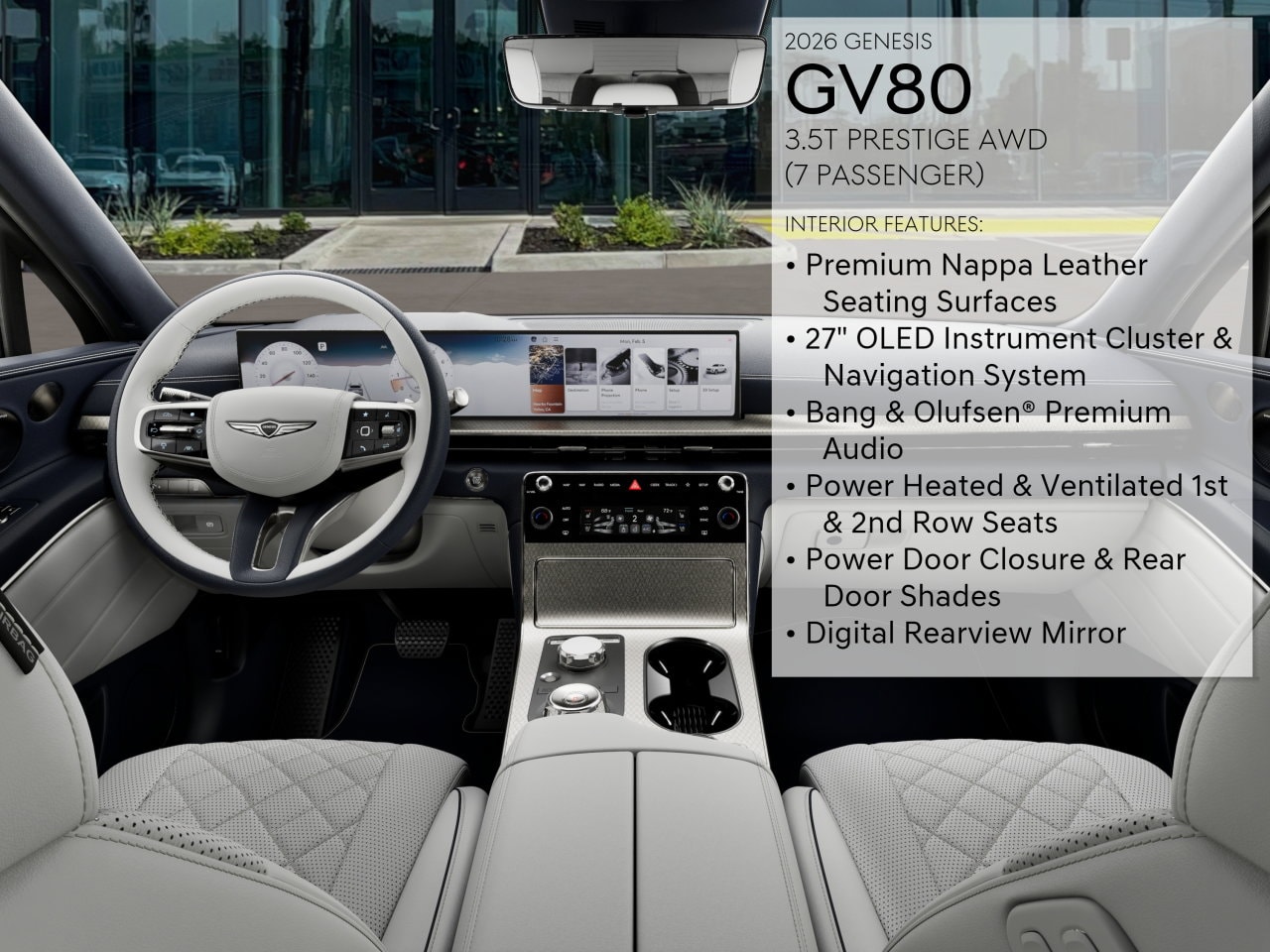 2026 GENESIS GV80 Prestige - Photo 17