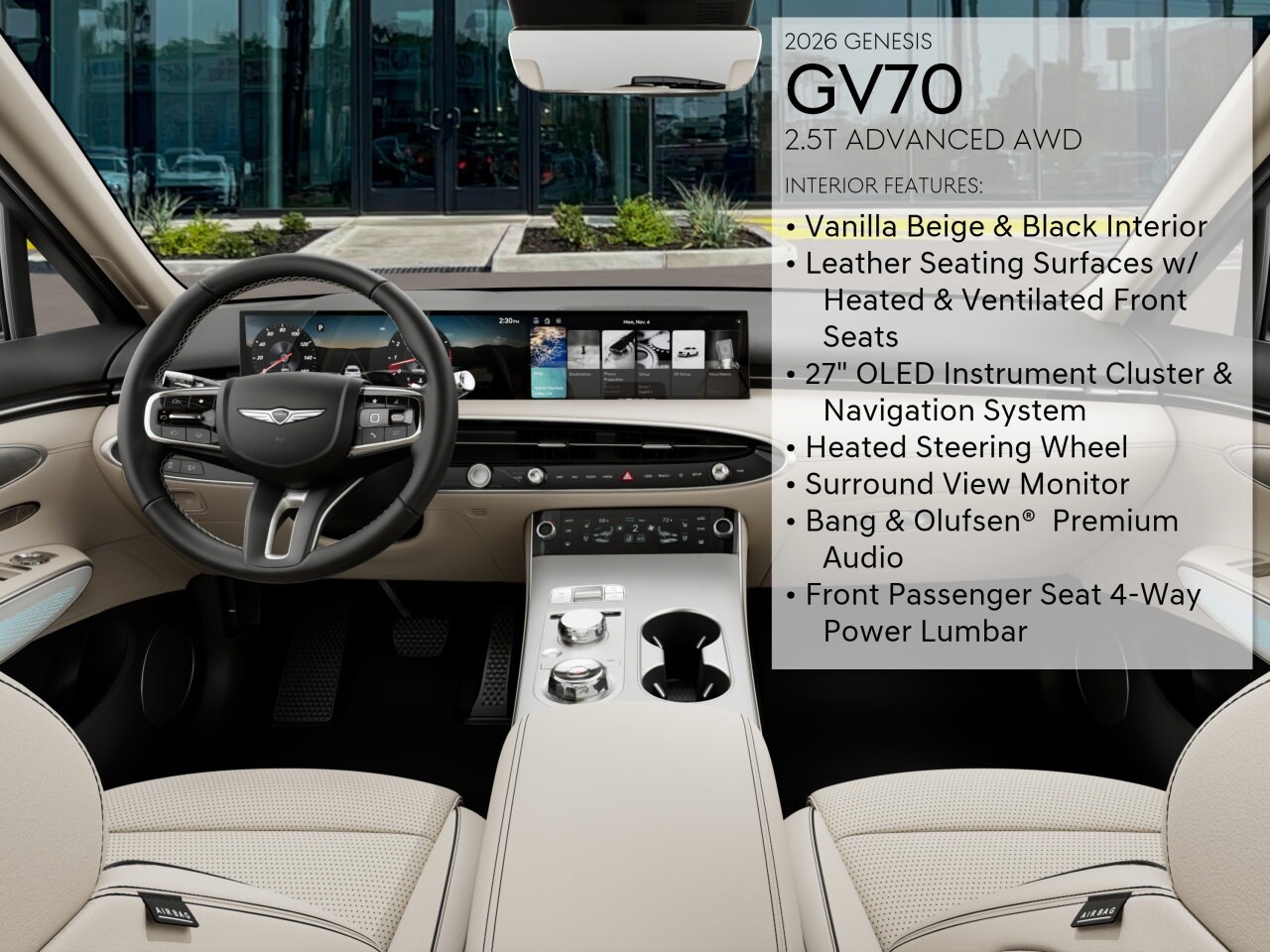 2026 GENESIS GV70 Advanced - Photo 17