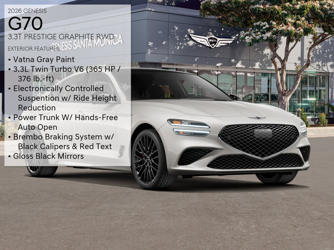 2026 GENESIS G70 Prestige Graphite - Photo 62