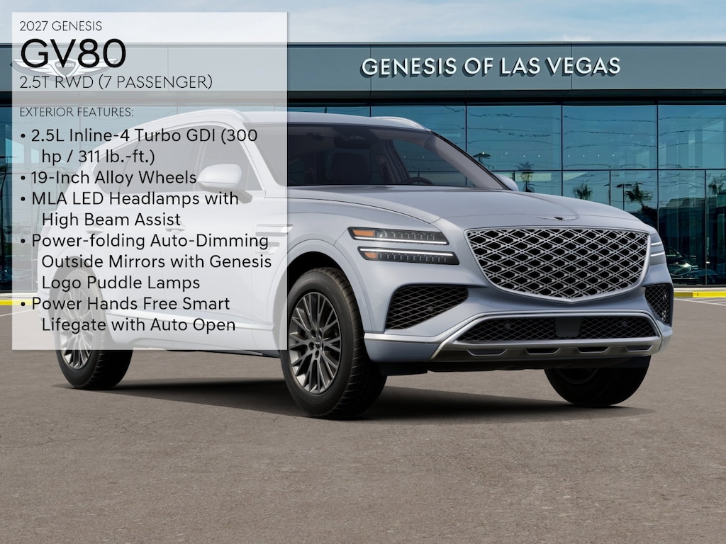 New 2027 Genesis GV80 2.5T SUV