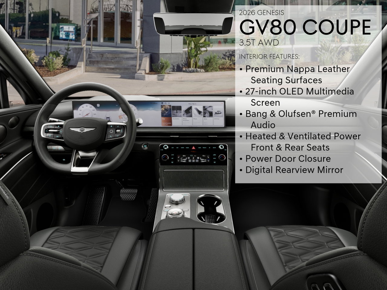 2026 GENESIS GV80 Coupe Base - Photo 52