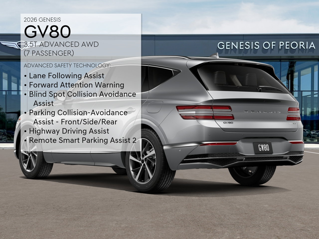 2026 GENESIS GV80 Advanced - Photo 30