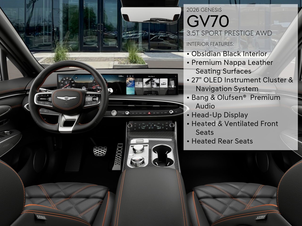 2026 GENESIS GV70 Sport Prestige - Photo 40