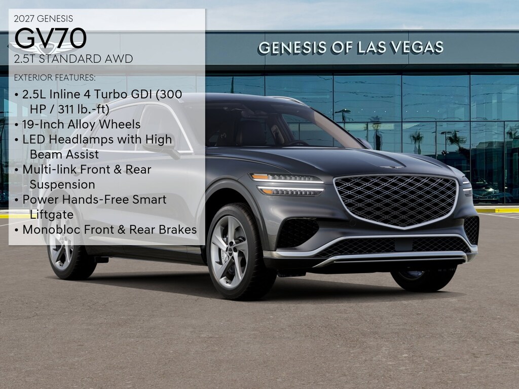 New 2027 Genesis GV70 2.5T SUV
