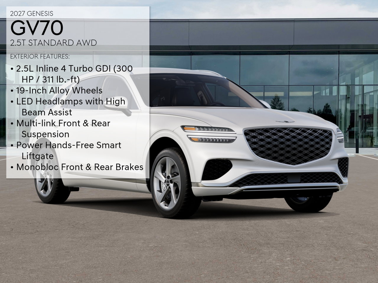 2027 GENESIS GV70 Standard - Photo 4