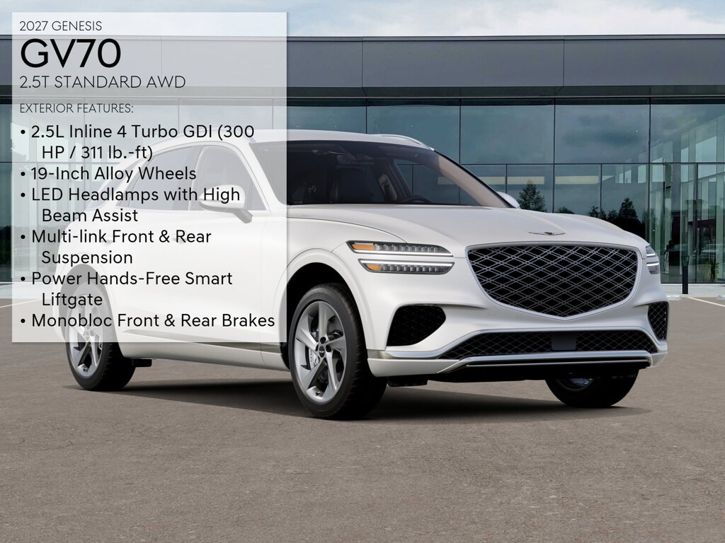New 2027 Genesis GV70 2.5T SUV