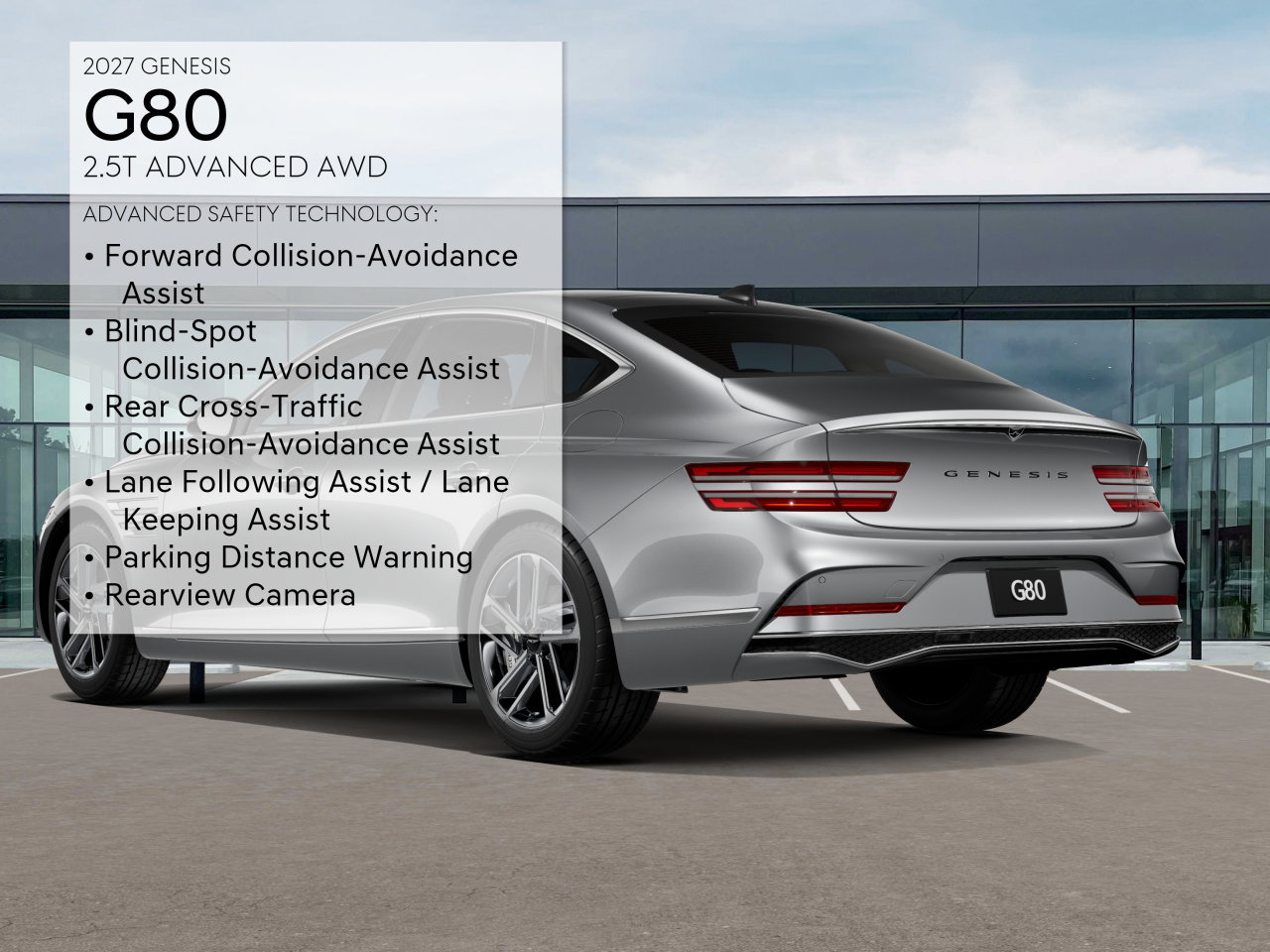 2027 GENESIS G80 Advanced - Photo 7
