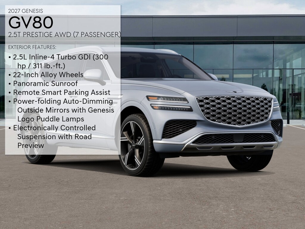 New 2027 Genesis GV80 2.5T Prestige SUV