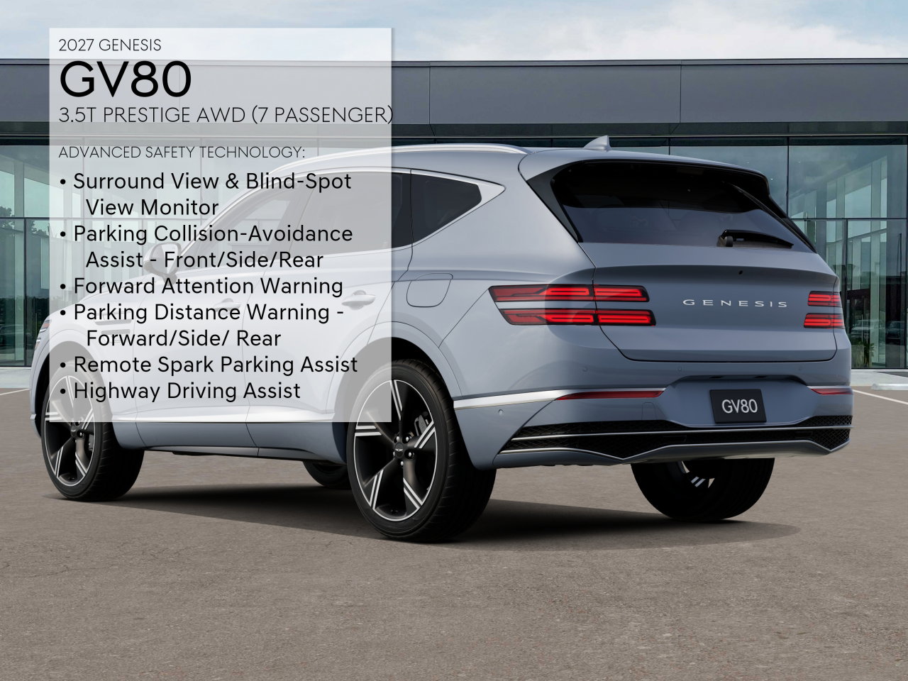 2027 GENESIS GV80 Prestige - Photo 8