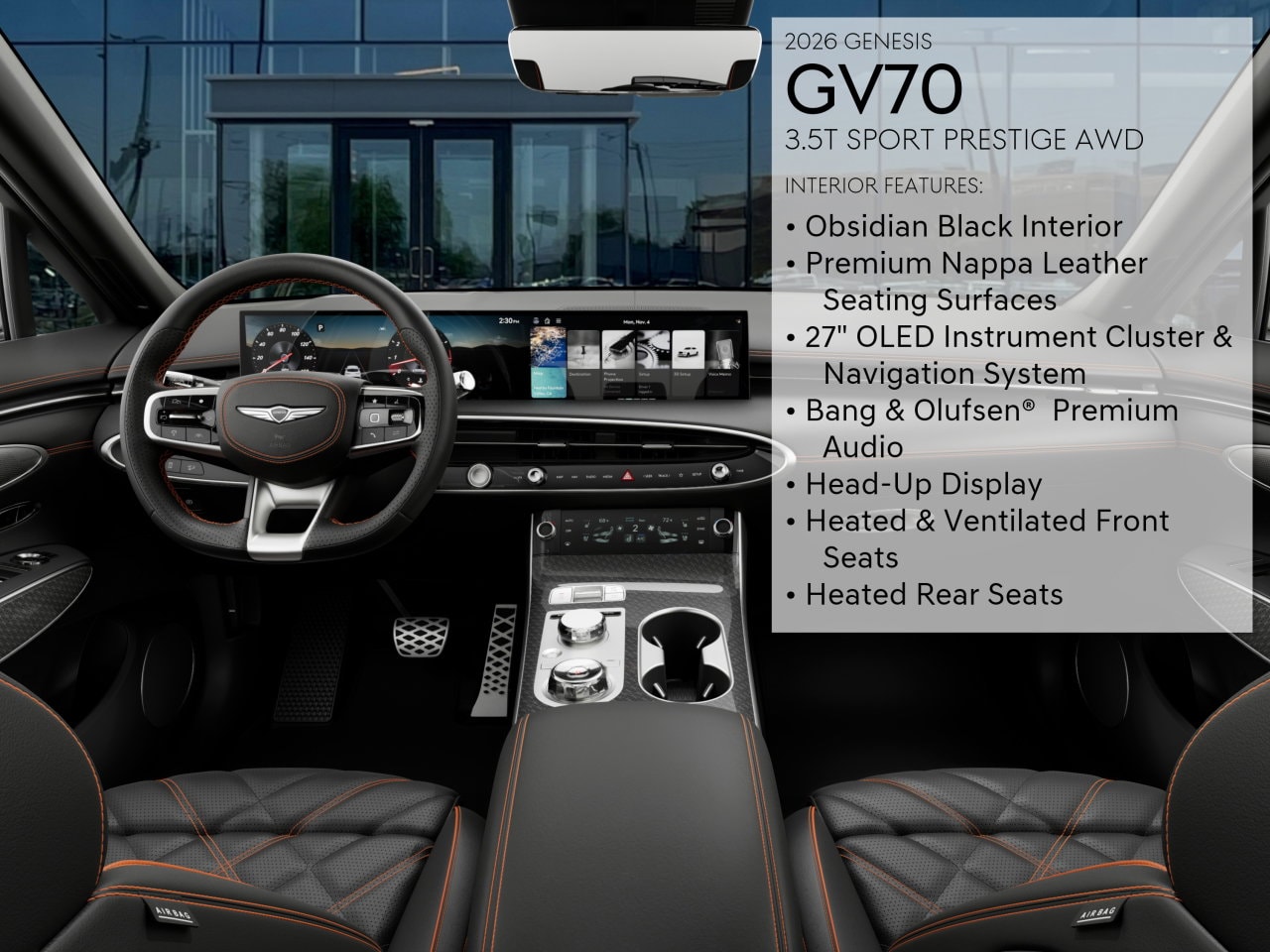2026 GENESIS GV70 Sport Prestige - Photo 40