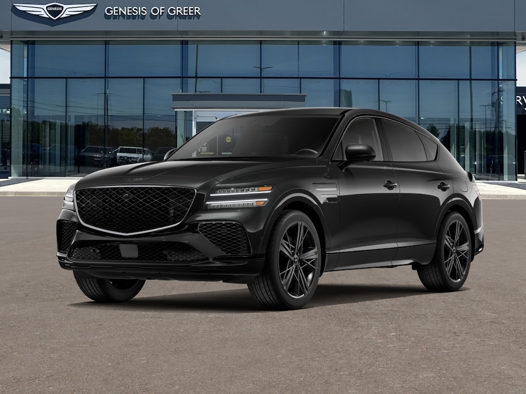 New 2026 Genesis GV80 Coupe 3.5T E-SC Mhev Prestige Black SUV