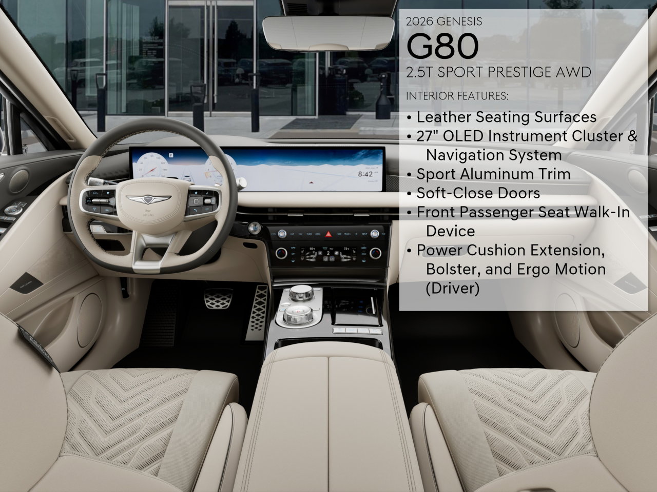 2026 GENESIS G80 Sport Prestige - Photo 17