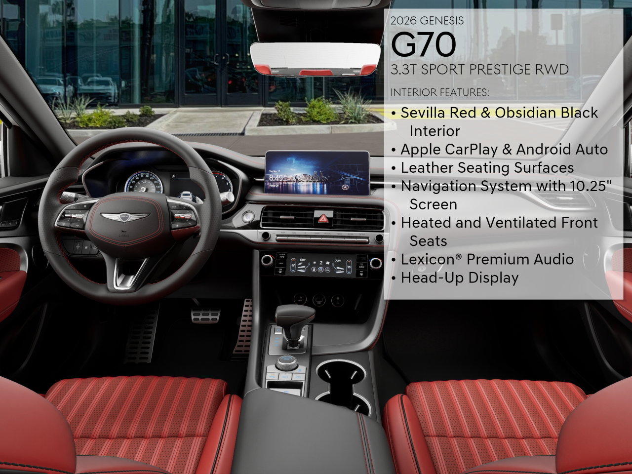 2026 GENESIS G70 Sport Prestige - Photo 17