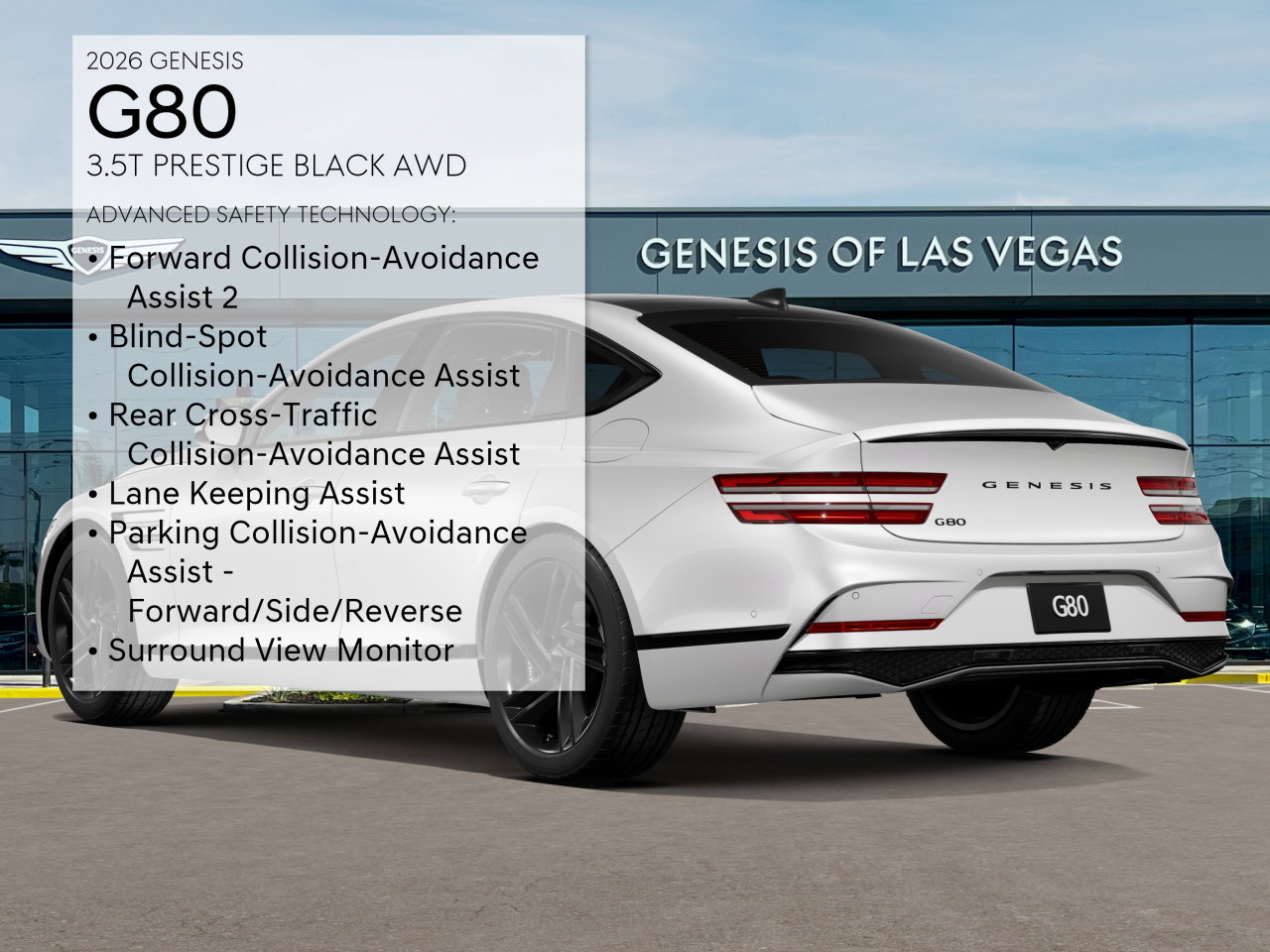 2026 GENESIS G80 Prestige Black - Photo 7