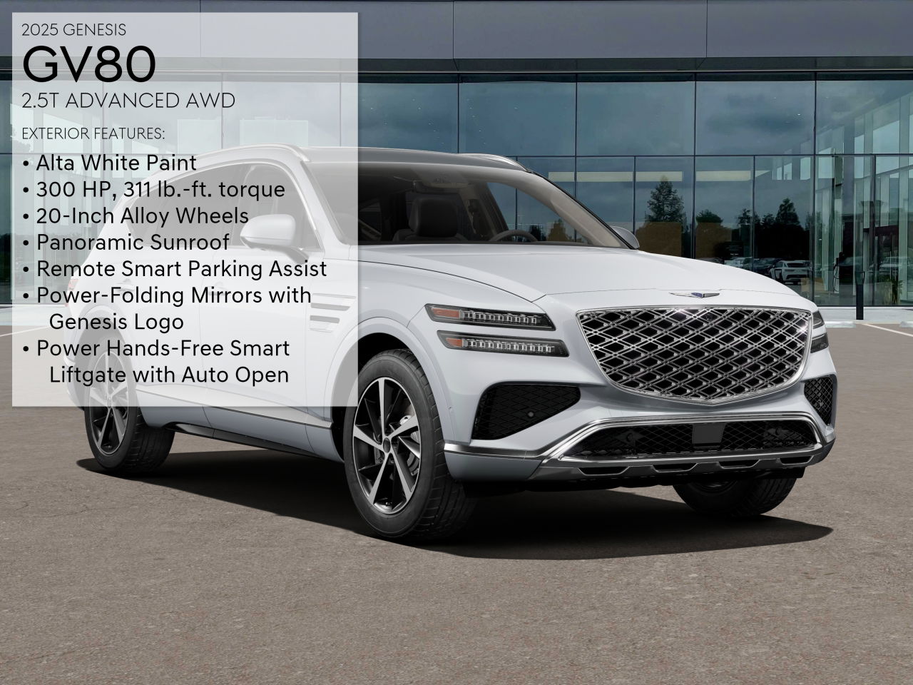 2025 Genesis GV80 2.5T Advanced photo 3