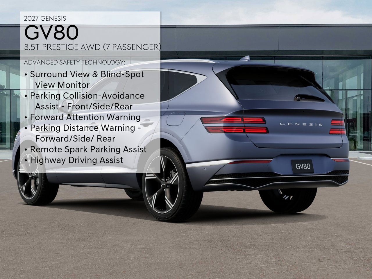 2027 GENESIS GV80 Prestige - Photo 7