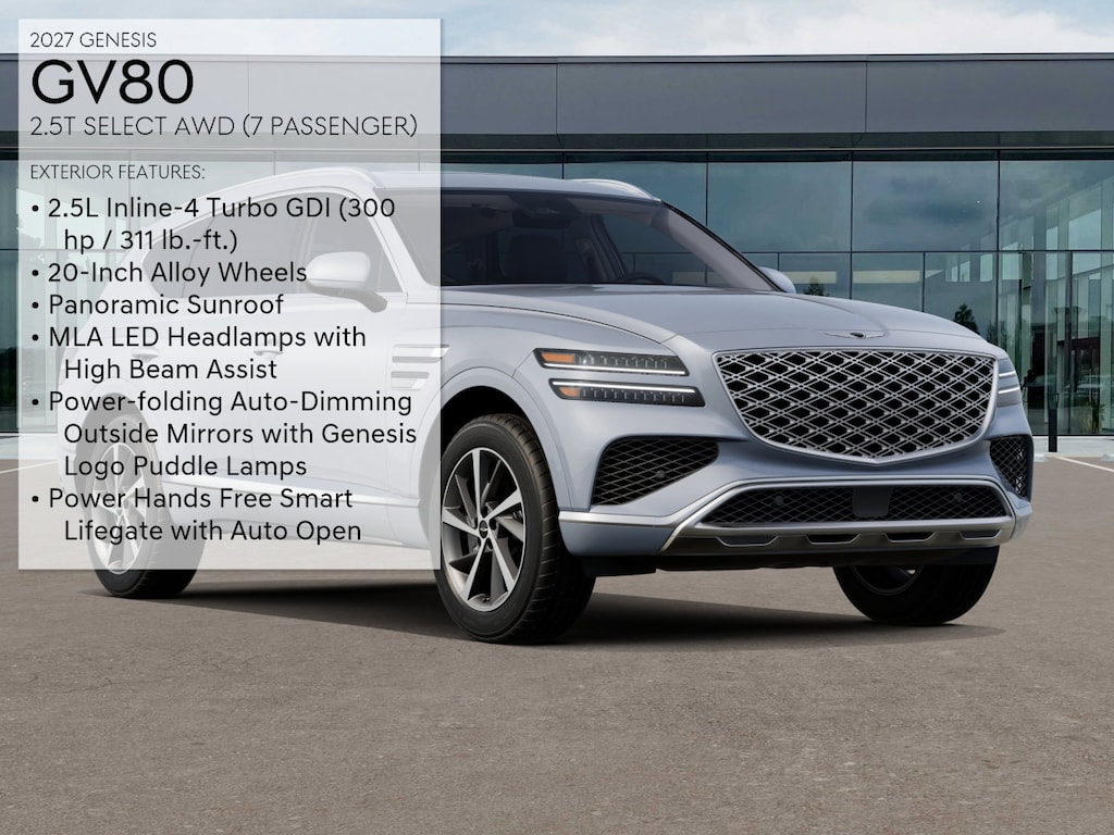 New 2027 Genesis GV80 2.5T Select SUV