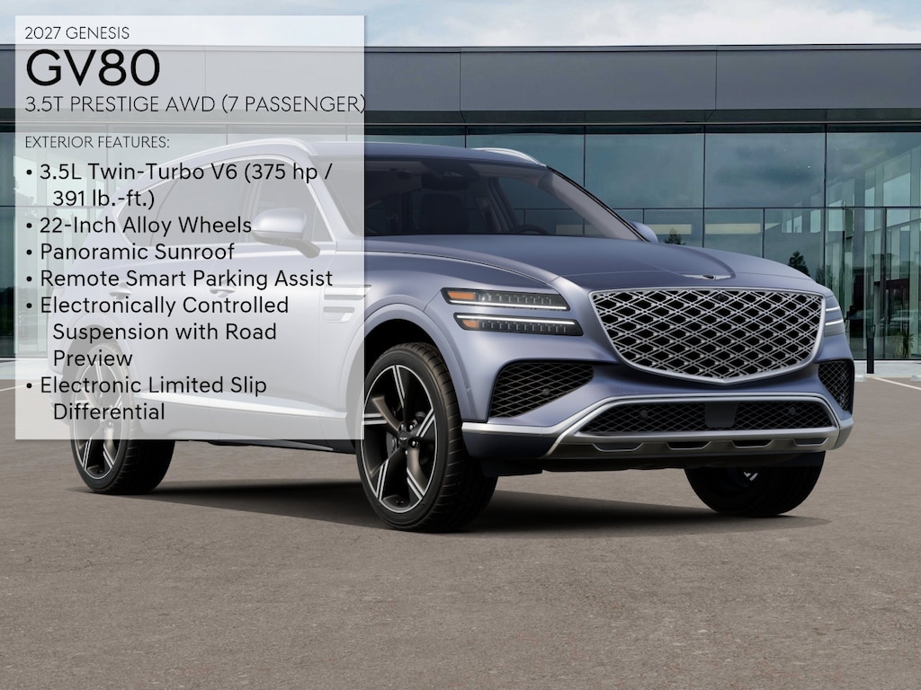 New 2027 Genesis GV80 3.5T Prestige SUV
