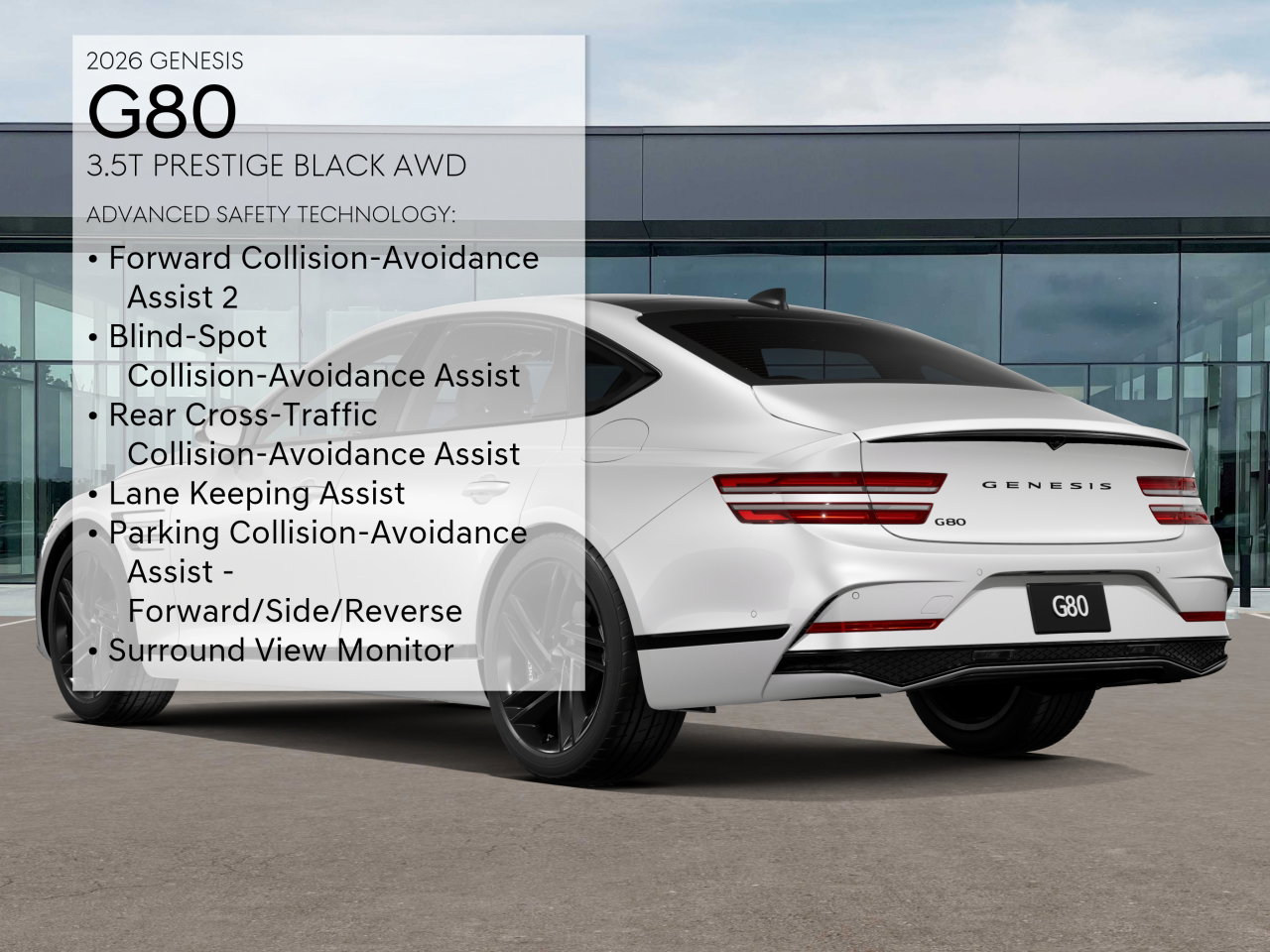 2026 GENESIS G80 Prestige Black - Photo 7