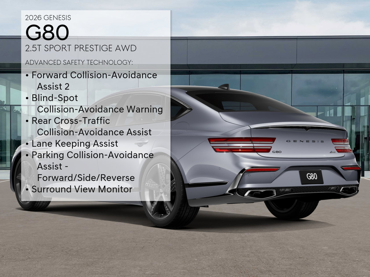 2026 GENESIS G80 Sport Prestige - Photo 7