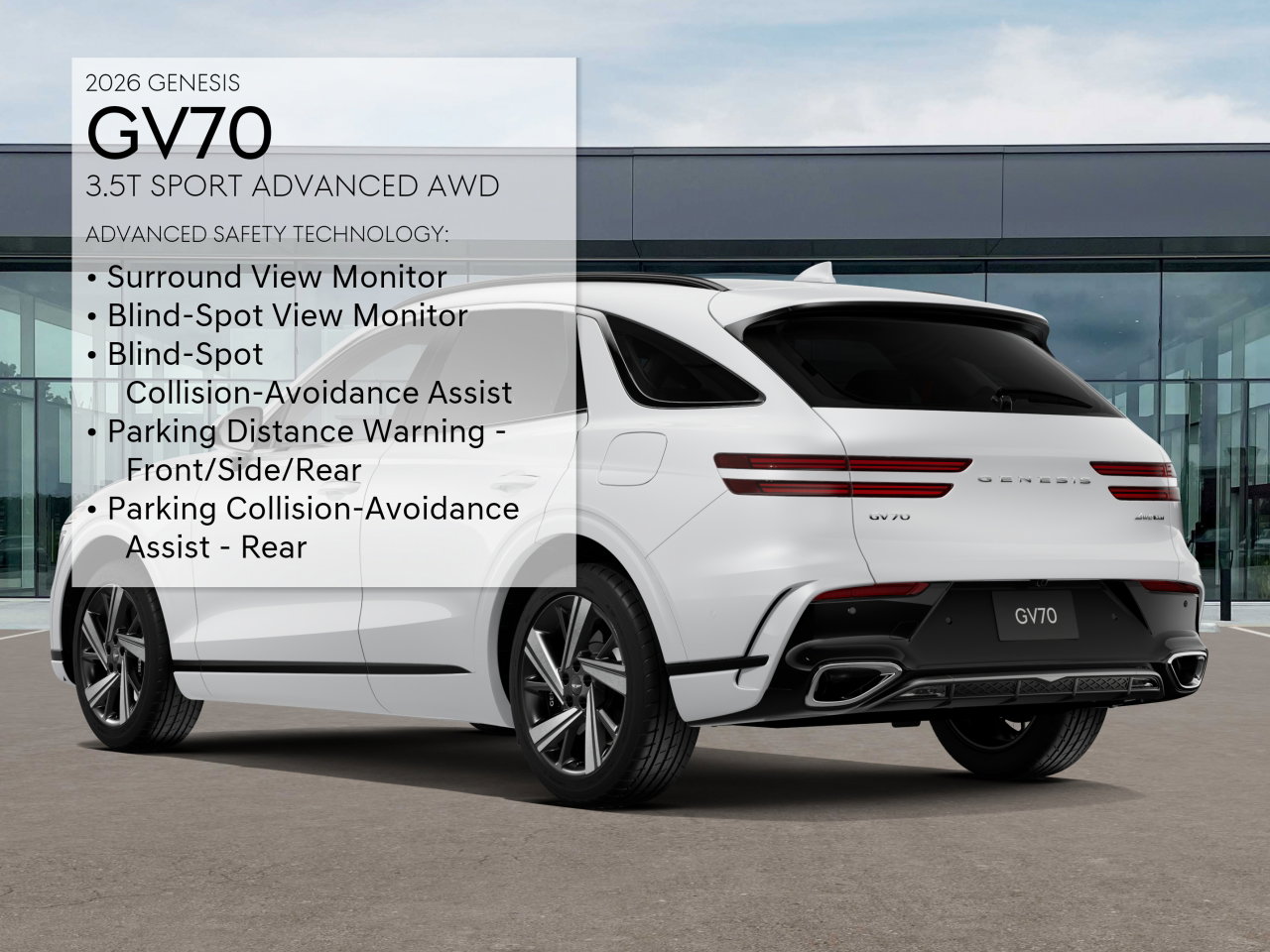 2026 GENESIS GV70 Sport Advanced - Photo 7