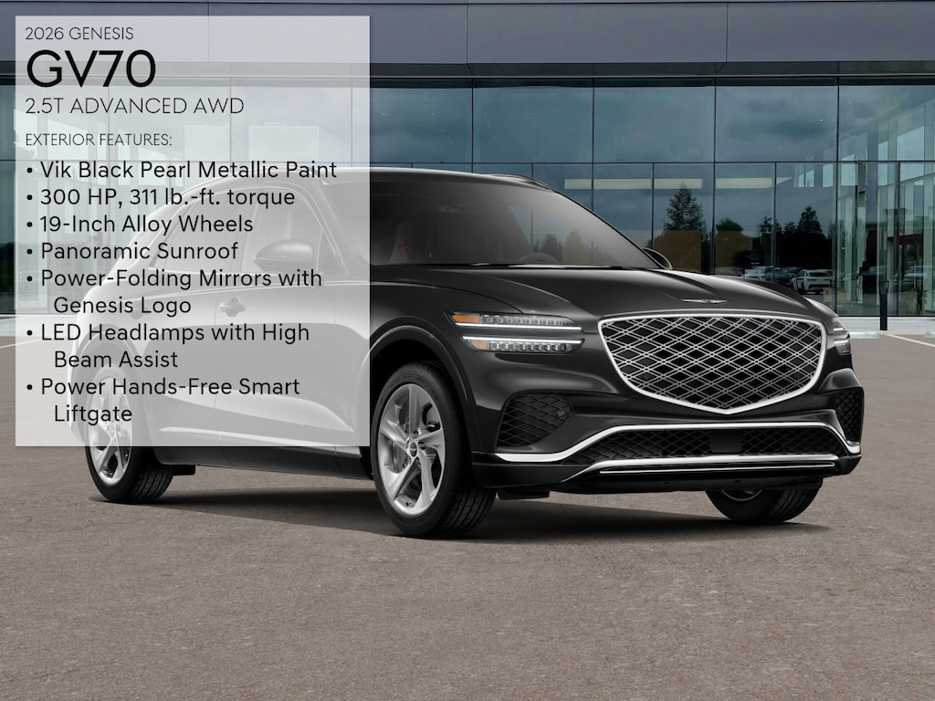 New 2026 Genesis GV70 2.5T Advanced SUV