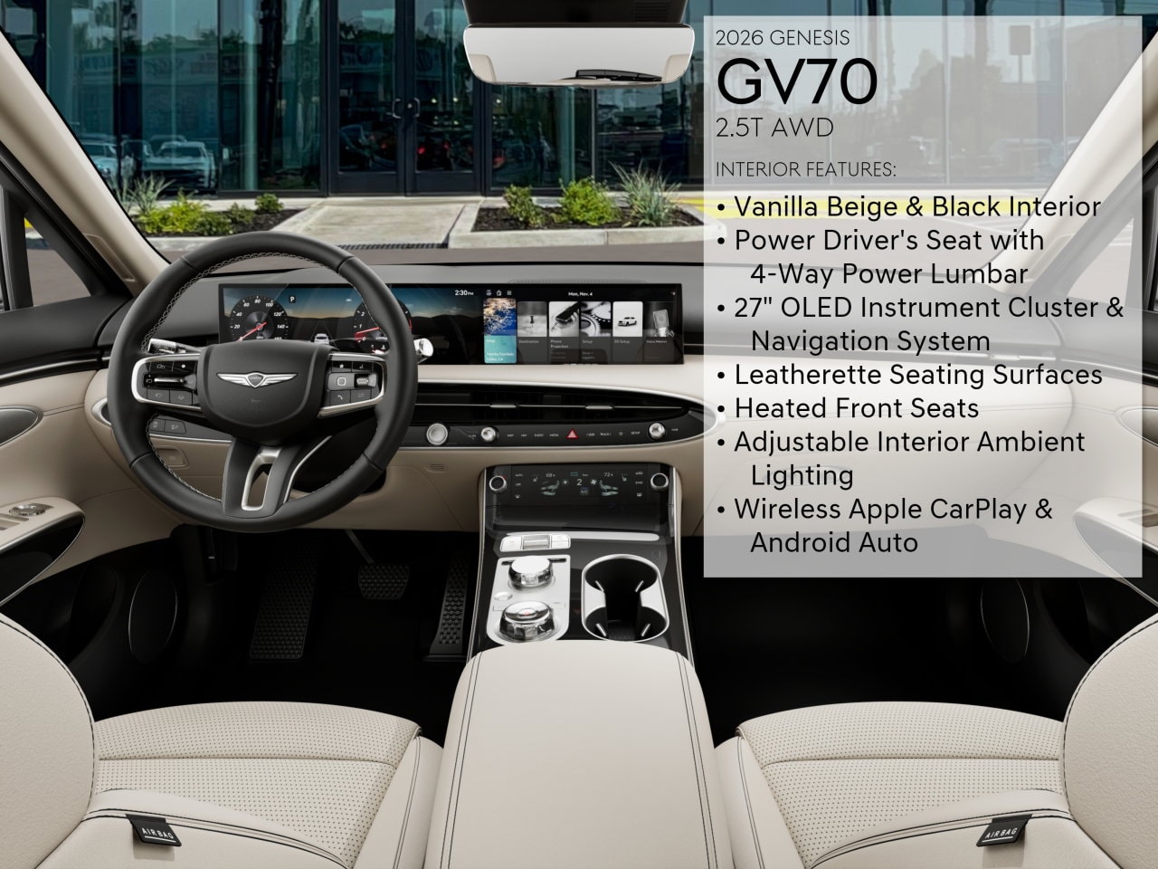 2026 GENESIS GV70 Standard - Photo 17