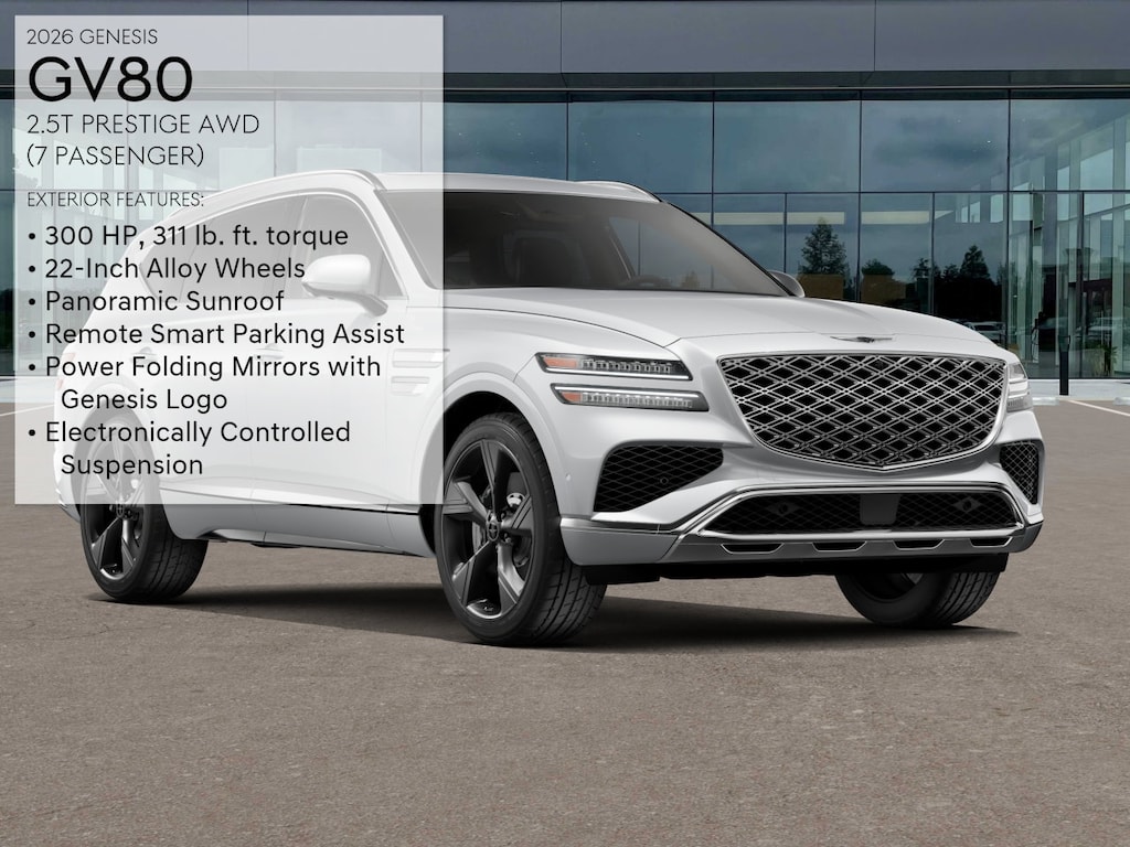 New 2026 Genesis GV80 SUV