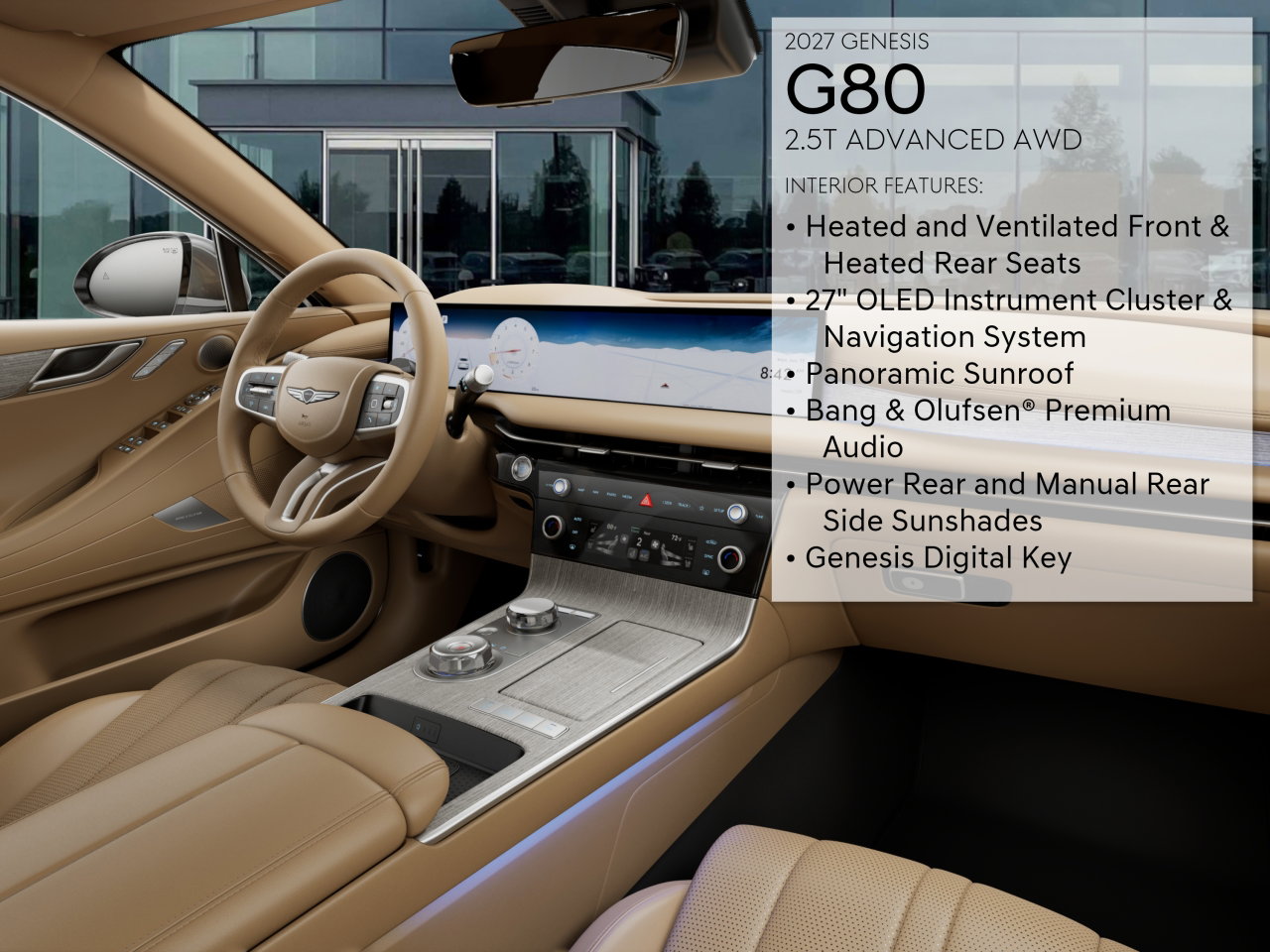 2027 GENESIS G80 Advanced - Photo 17