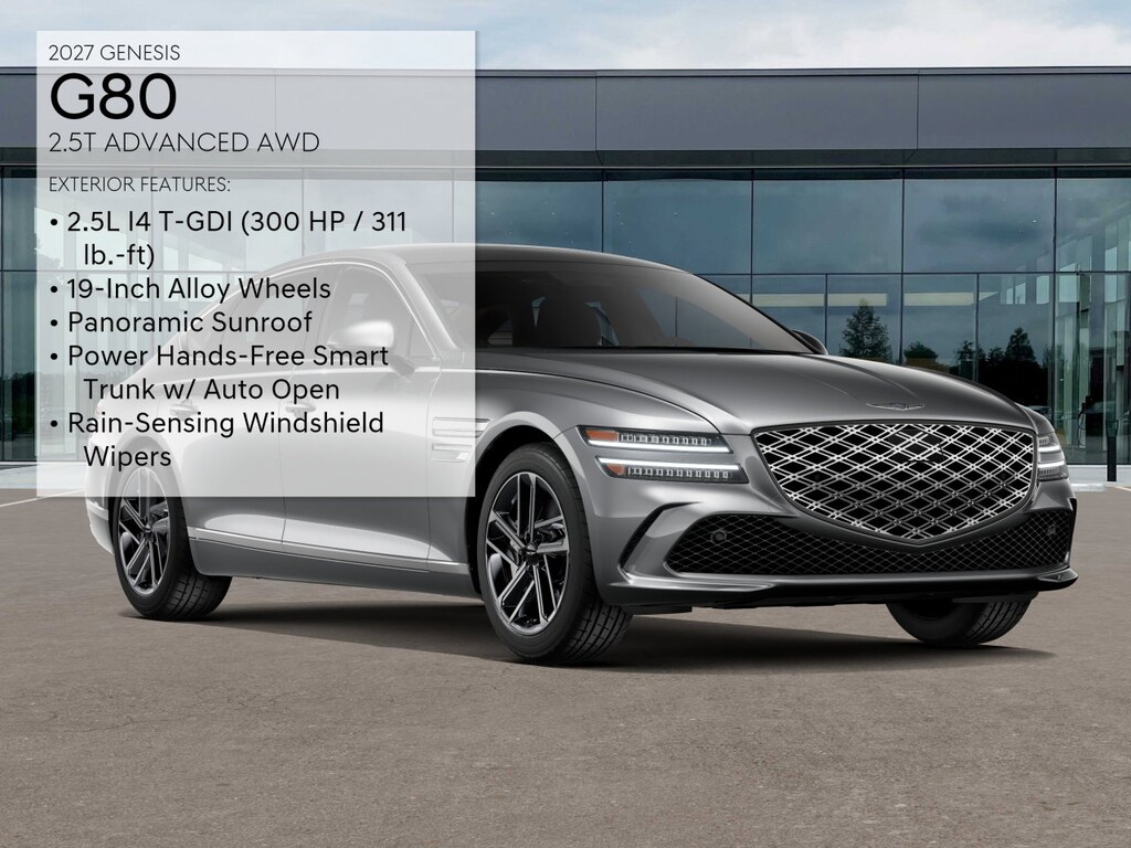 New 2027 Genesis G80 2.5T Advanced Sedan