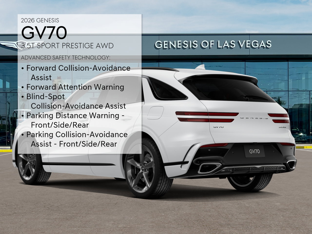 2026 GENESIS GV70 Sport Prestige - Photo 7