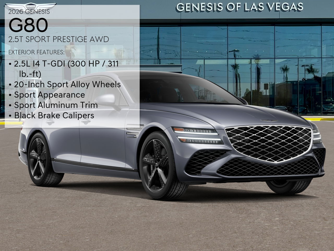 2026 Genesis G80 2.5T Sport Prestige photo 2