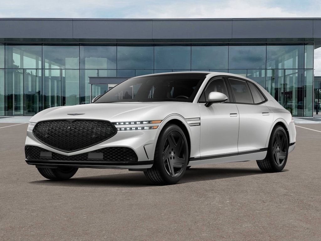 New 2026 Genesis G90 3.5T e-SC Prestige Black Sedan