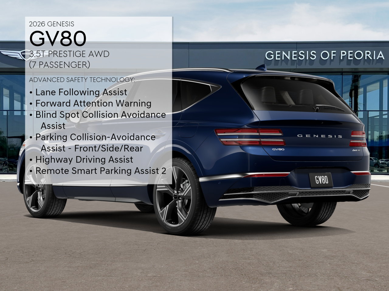 2026 GENESIS GV80 Prestige - Photo 30